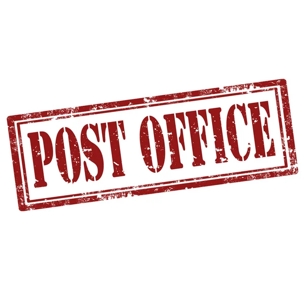 Ταχυδρομείο-σφραγίδα — Διανυσματικό Αρχείο