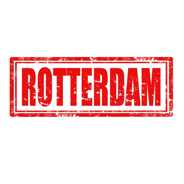 Timbro di Rotterdam — Vettoriale Stock