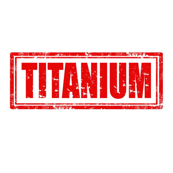 티타늄 도장 — 스톡 벡터