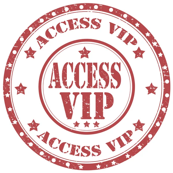 Доступ к VIP-штампу — стоковый вектор
