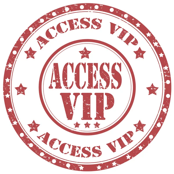 アクセス vip 切手 — ストックベクタ