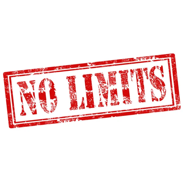 No Limits-timbre — Image vectorielle
