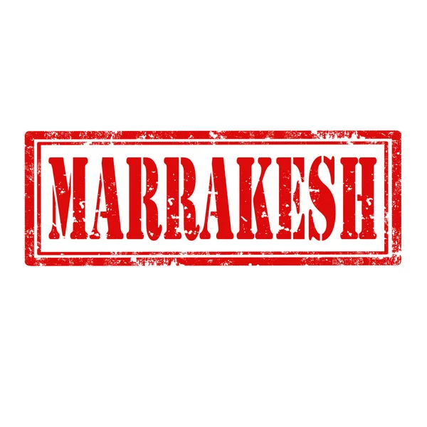 Marrakesh damgası — Stok Vektör