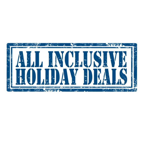 All Inclusiv-Holiday Deals — Stock Vector