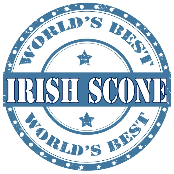 Irish Scone-stamp — Stock Vector