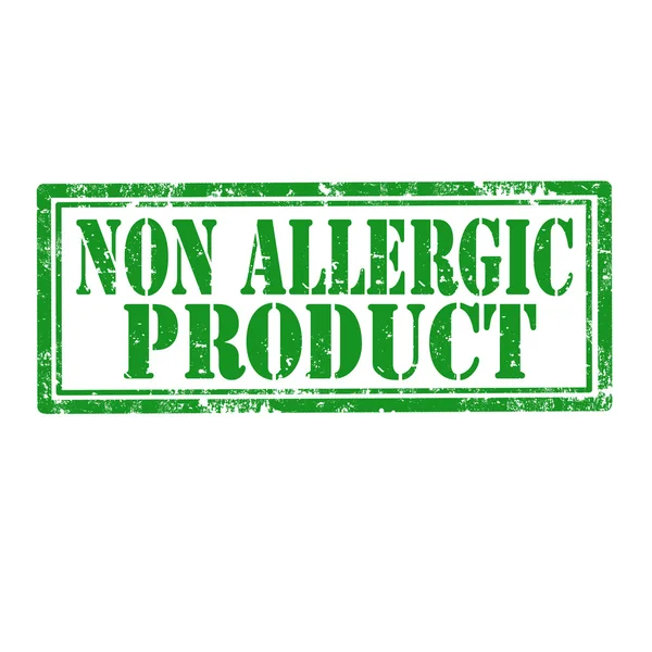 Non Allergic Product — Stock Vector