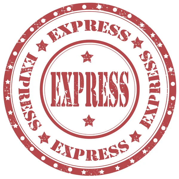 Express-stamp — Stock Vector