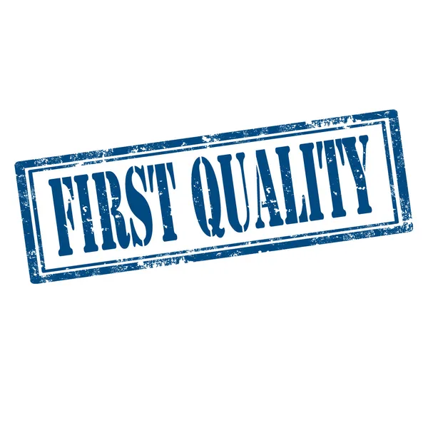 First Quality-stamp — Stock Vector