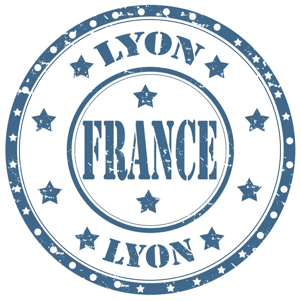 Lyon-Francia — Vector de stock