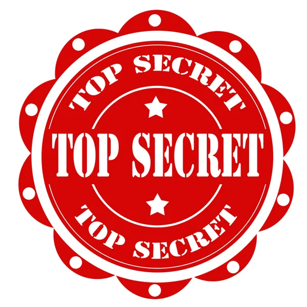 Top Secret — Stock Vector