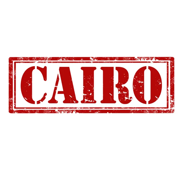 Cairo-stamp — Stockvector