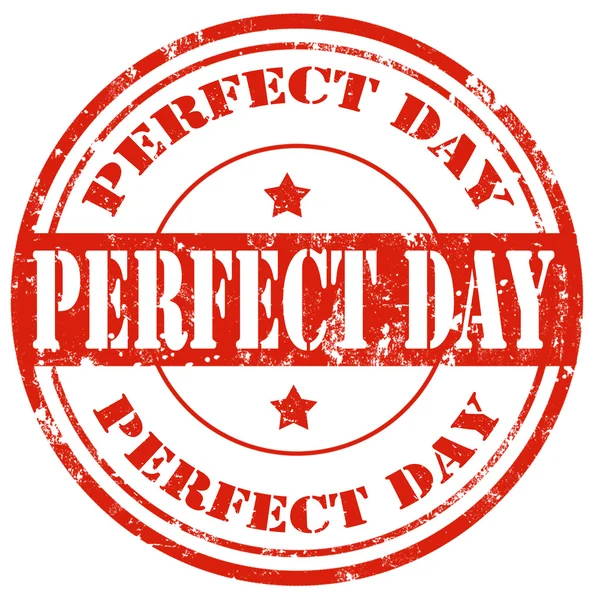 Perfekt dag-stämpel — Stock vektor