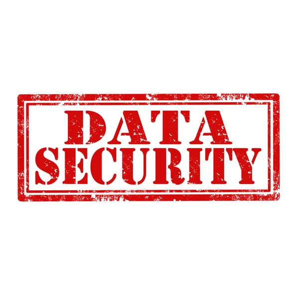 Sello de seguridad de datos — Archivo Imágenes Vectoriales