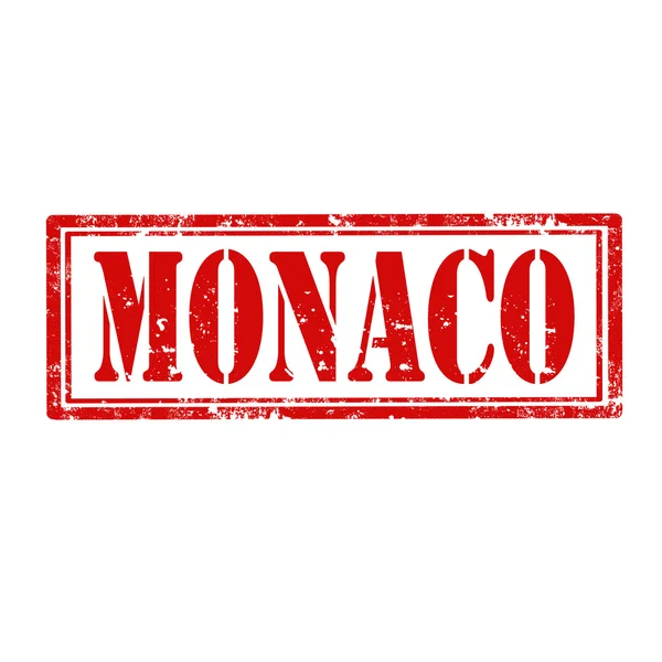 Sello de Mónaco — Archivo Imágenes Vectoriales