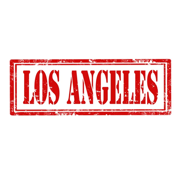 Los angeles-Stempel — Stockvektor