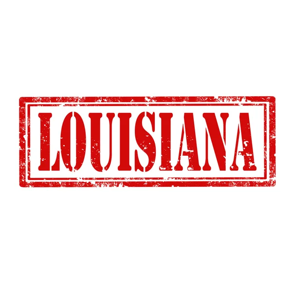 Louisiana razítko — Stockový vektor