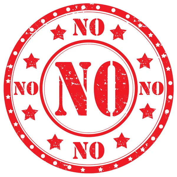 No-stamp — Stock Vector