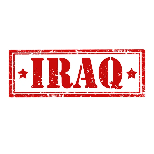 Irak-stempel — Stockvector