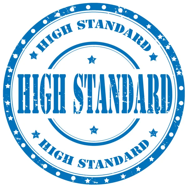 High Standard-stamp — Stock Vector