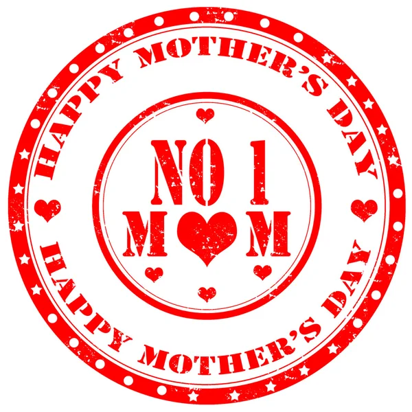 Feliz carimbo do Dia da Mãe —  Vetores de Stock