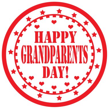 mutlu büyükbaba ve Büyükanneler Günü-etiket