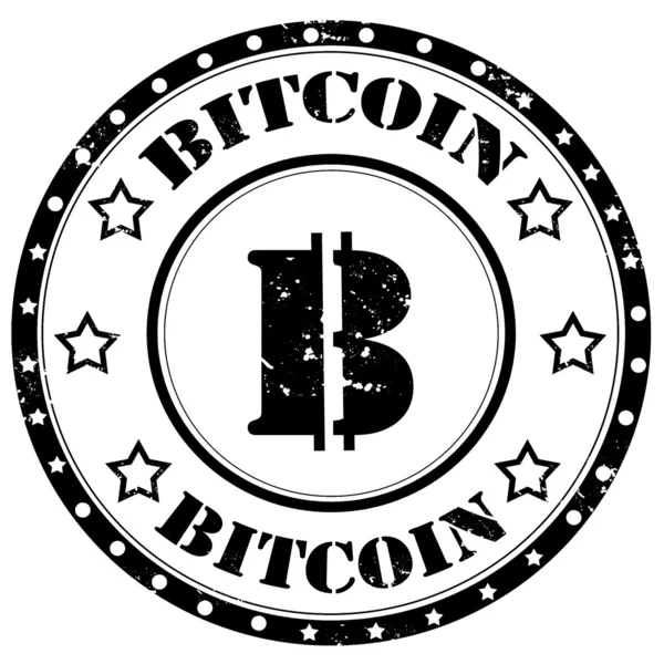 Bitcoin 스탬프 — 스톡 벡터
