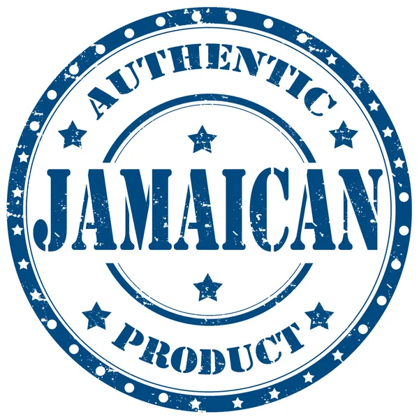 Jamaican-stamp — Stock Vector