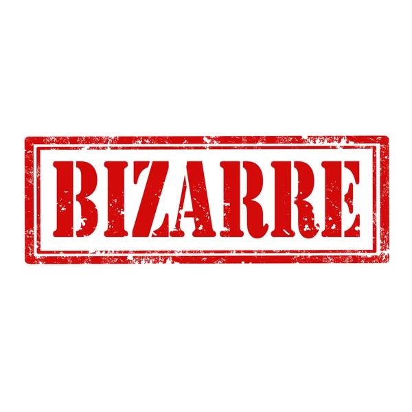 Bizarr bélyegző — Stock Vector