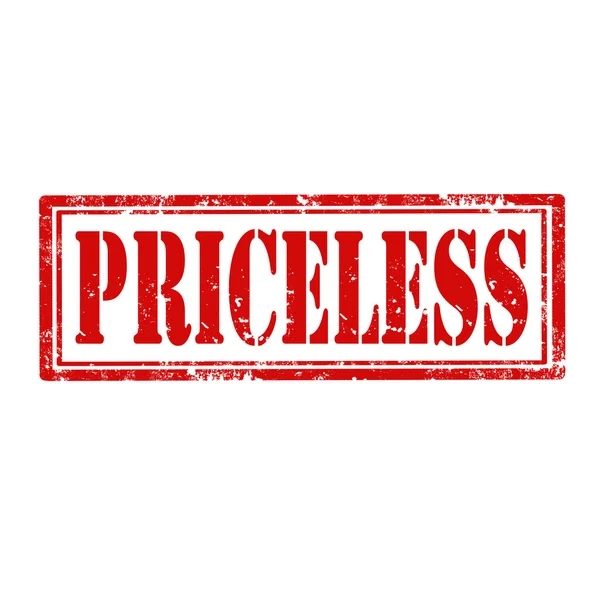 Priceless-stamp — Stock Vector