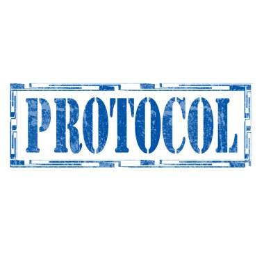 Protocol-stamp clipart