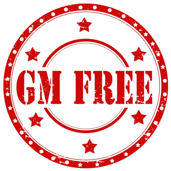 GM ücretsiz damgası — Stok Vektör
