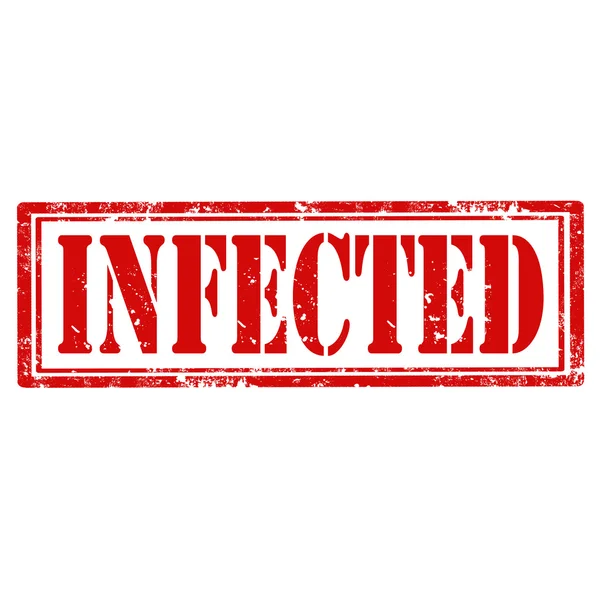 Sello de infección — Archivo Imágenes Vectoriales