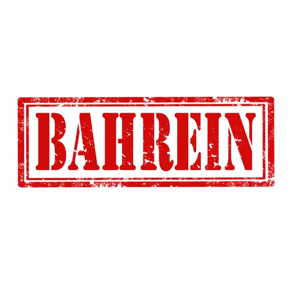 Bahrein-stamp — Stock Vector