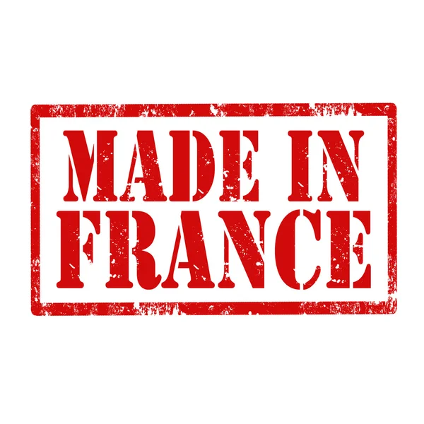 Hecho en Francia-sello — Vector de stock