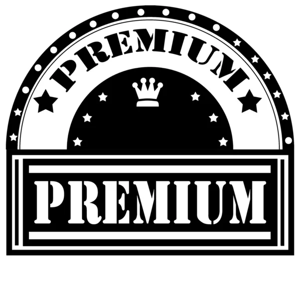 Premium pieczęć — Wektor stockowy