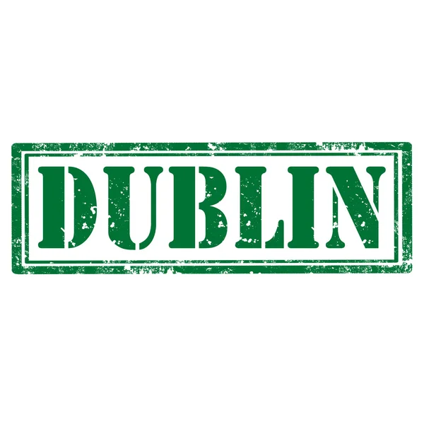 Dublin-stamp — Stock Vector