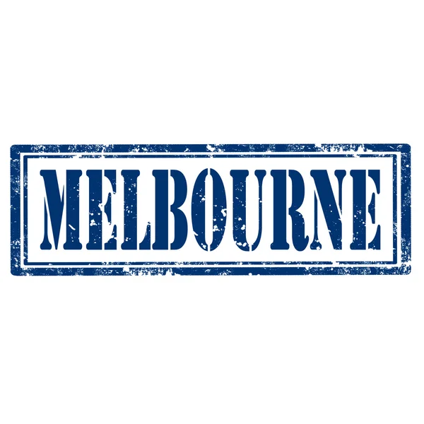 Melbourne pieczęć — Wektor stockowy