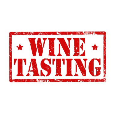 şarap tadımı damgası