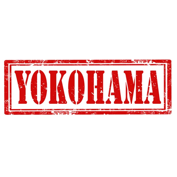 Sello de Yokohama — Archivo Imágenes Vectoriales