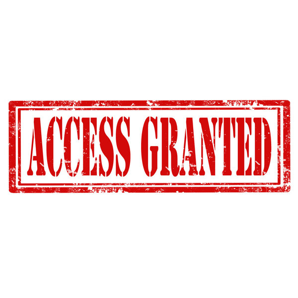 Доступ со штампом
