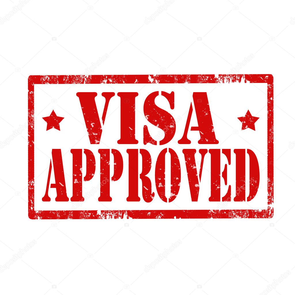 Visa Approved-stamp