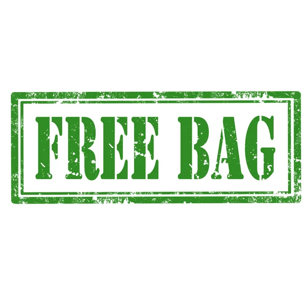 Libero Bag-timbro — Vettoriale Stock