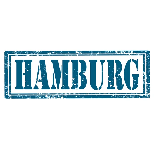 Timbre de Hambourg — Image vectorielle