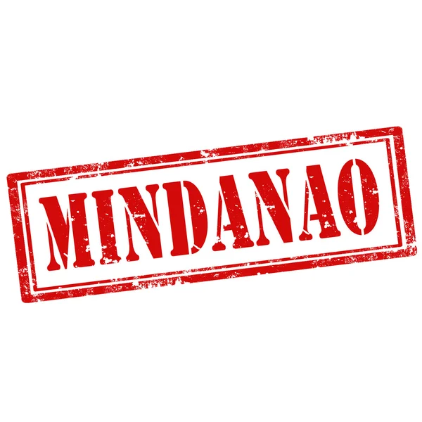 Timbre de Mindanao — Image vectorielle