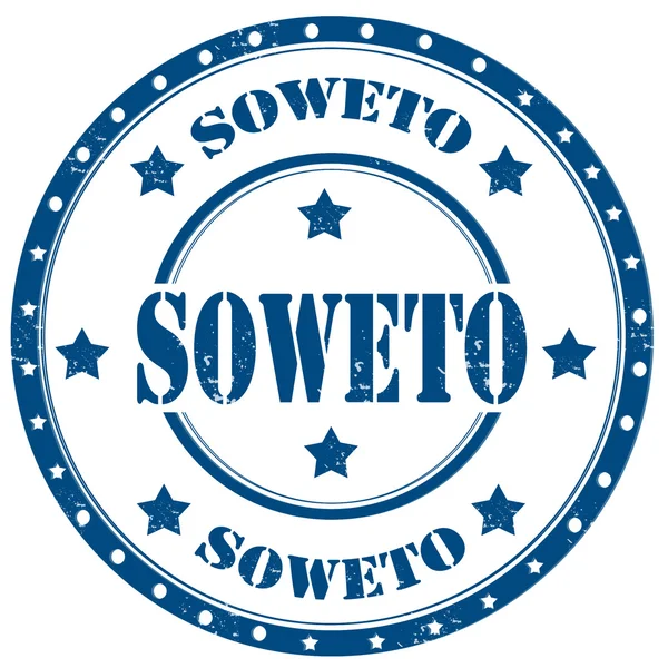 Soweto-stamp — Stock Vector