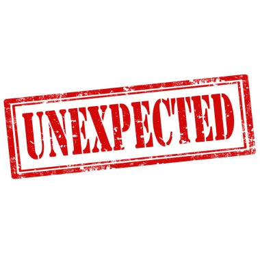 beklenmeyen damgası