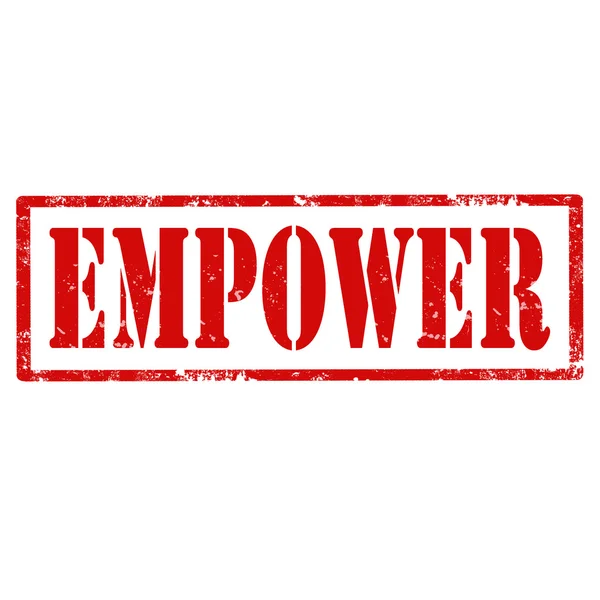 Empower-stämpel — Stock vektor