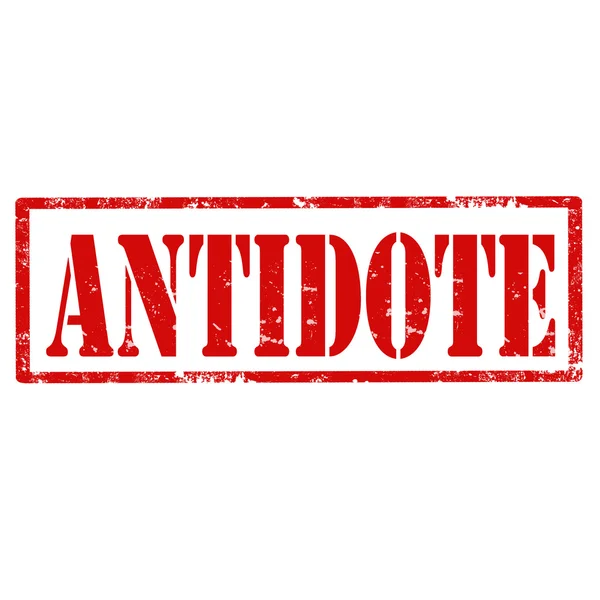 Antidote-stamp — Stock Vector