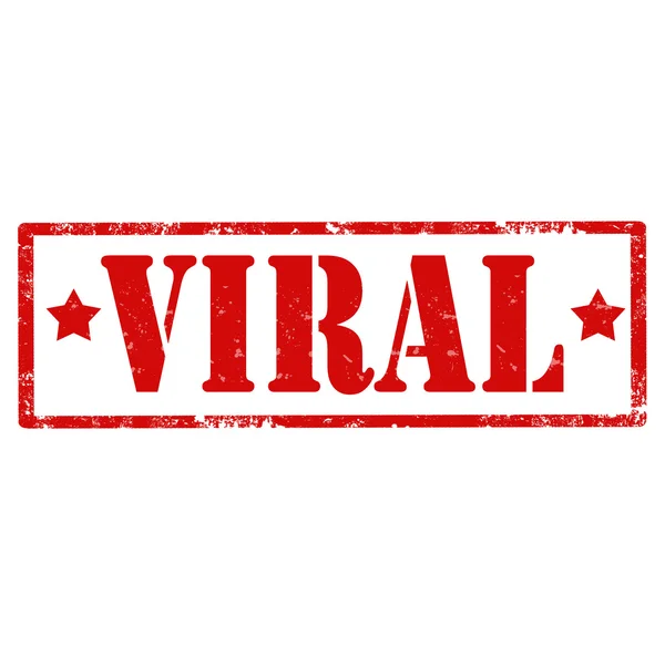 Viral damgası — Stok Vektör