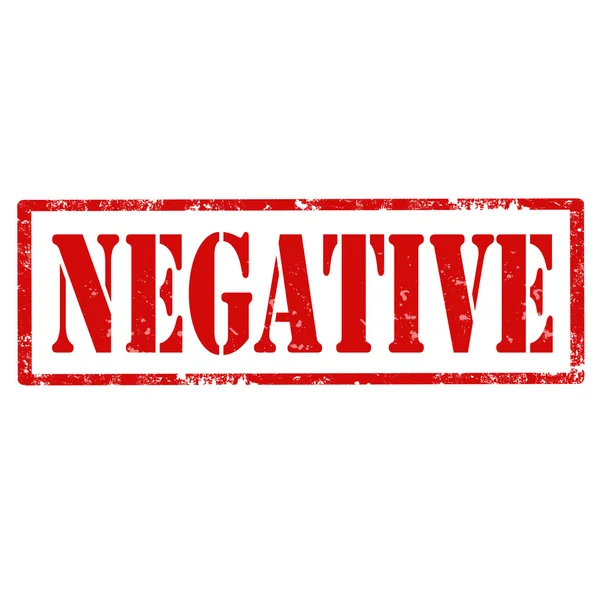 Negative-stamp — Stock Vector